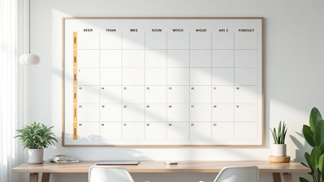 Jaarplanner 2025-2026 wandkalender voor gezinnen met 52 weken overzicht